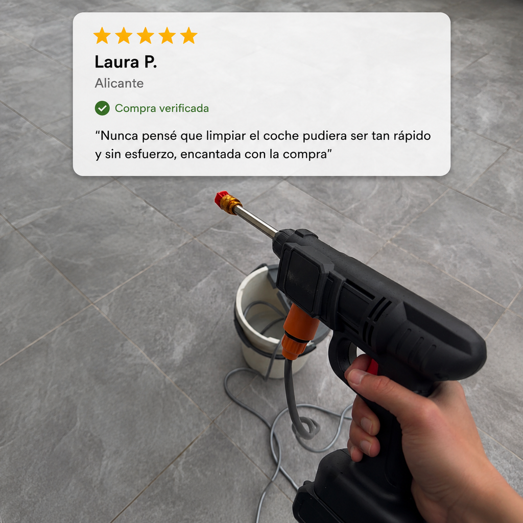 Hidrolimpiadora Inalámbrica Multiusos Mi Wash